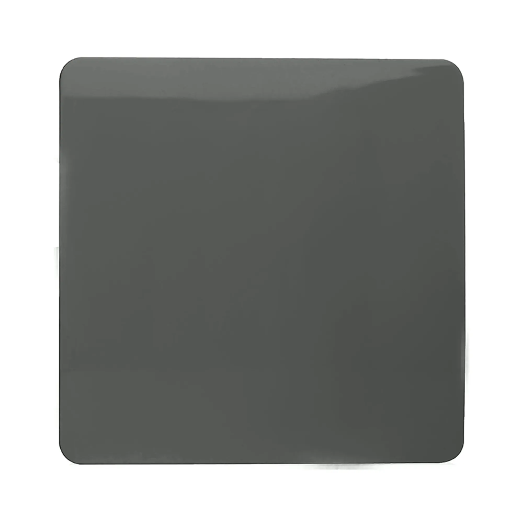 ART-BLKCH  1 Gang Blanking Plate Charcoal